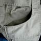 Front pocket : square-open