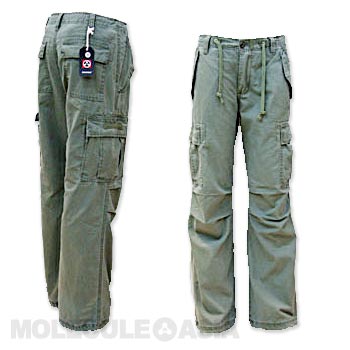Molecule Rope-belted Backpackers Cargo Pants