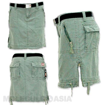 Molecule Safari Sidewinder Cargo Skirt