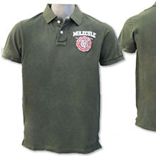 Molecule Red Spot Party Polo Shirt